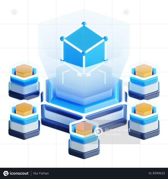 Hologramme 3D  3D Icon
