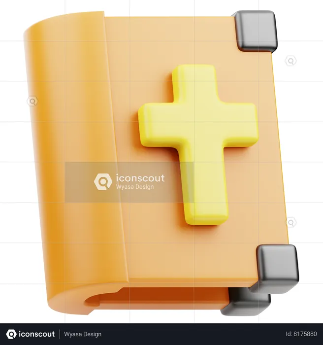 Holy Bible  3D Icon