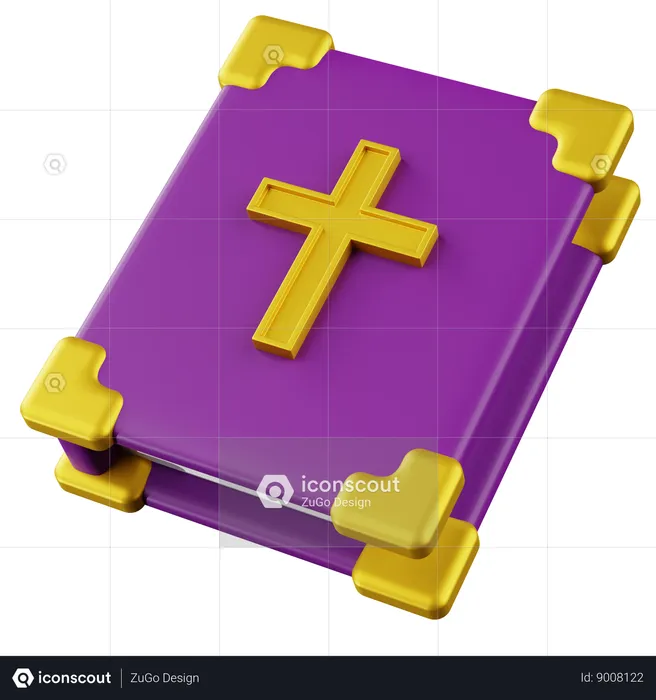 Holy Book  3D Icon