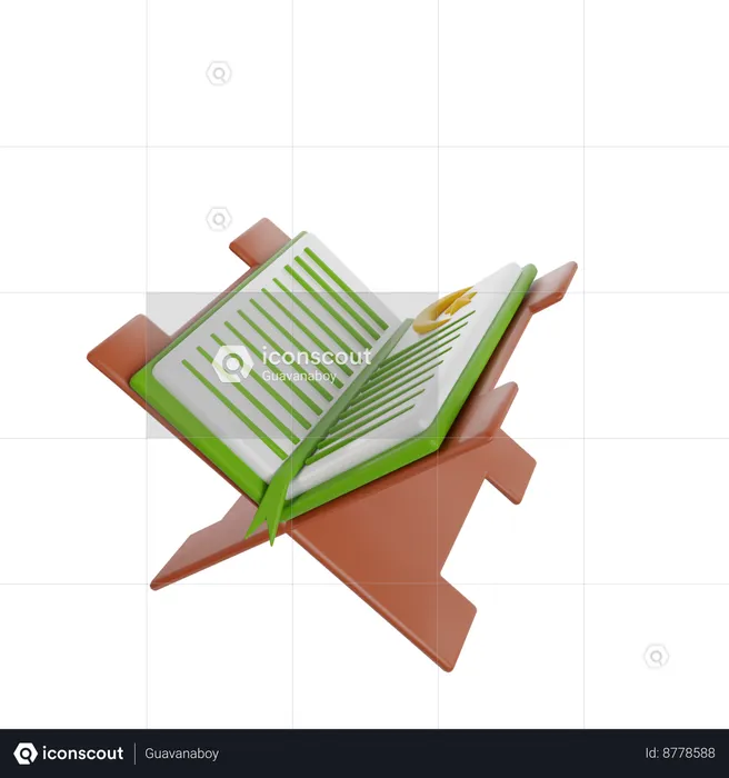 Holy Book  3D Icon