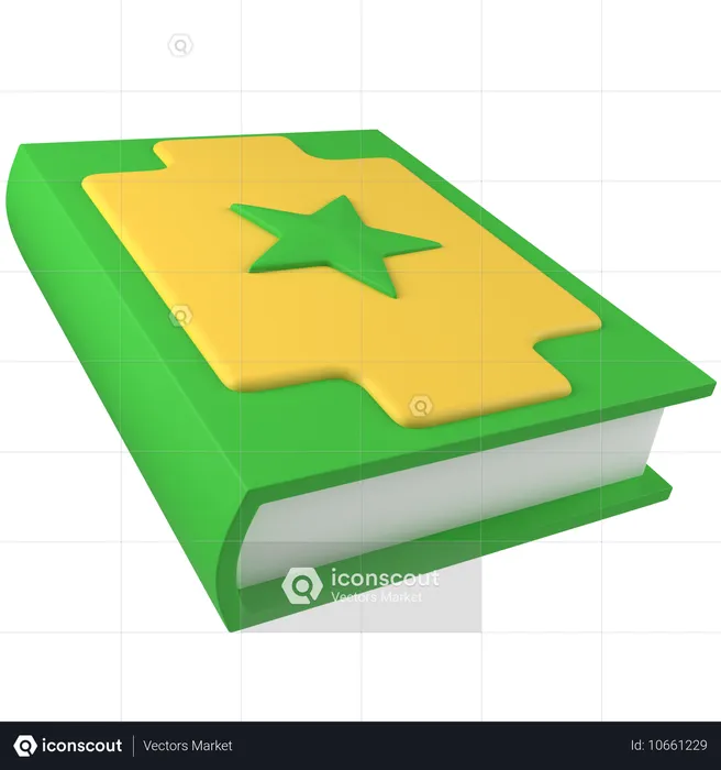 Holy Book  3D Icon