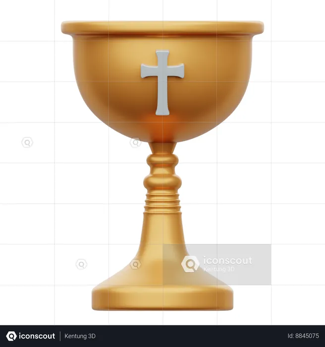 Holy Chalice  3D Icon