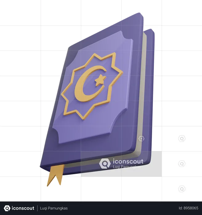 Holy Quran  3D Icon