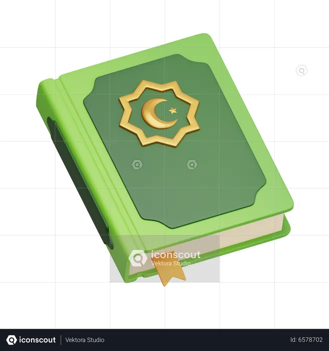 Holy Quran  3D Icon