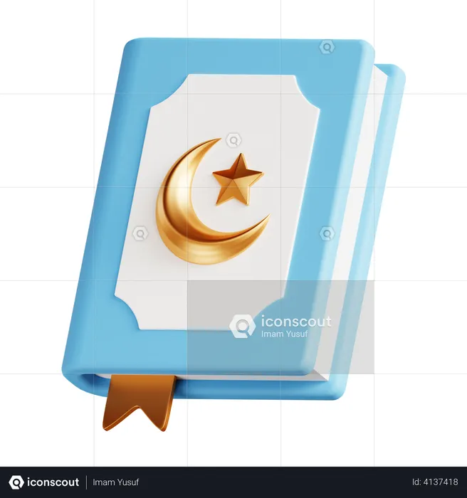 Holy Quran  3D Illustration