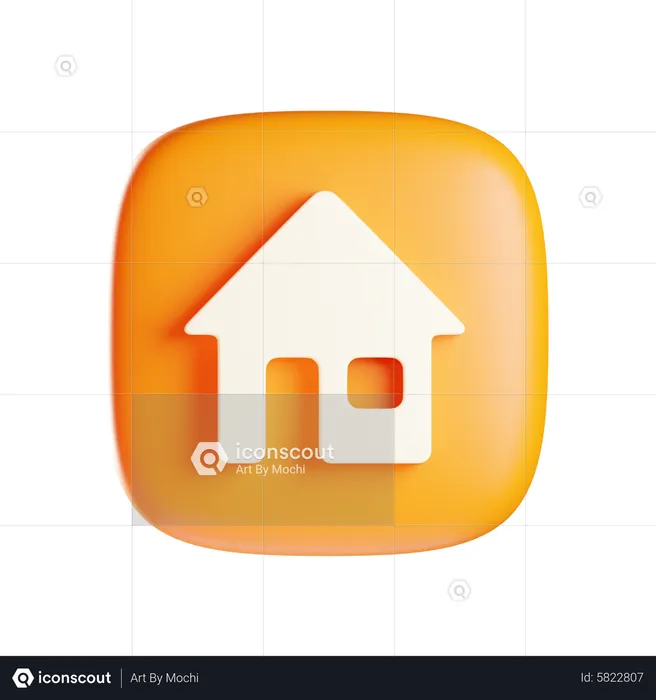 Home  3D Icon