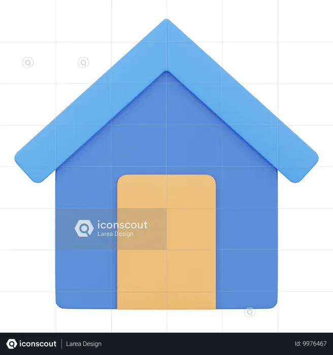 Home  3D Icon