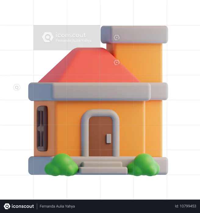 Home  3D Icon