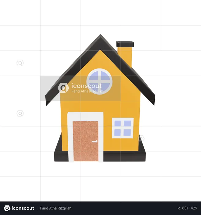 Home  3D Icon