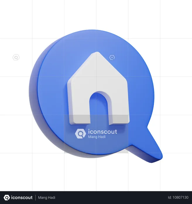 Home  3D Icon