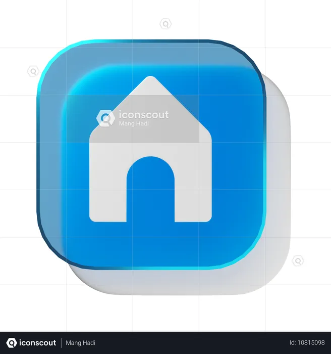 Home  3D Icon