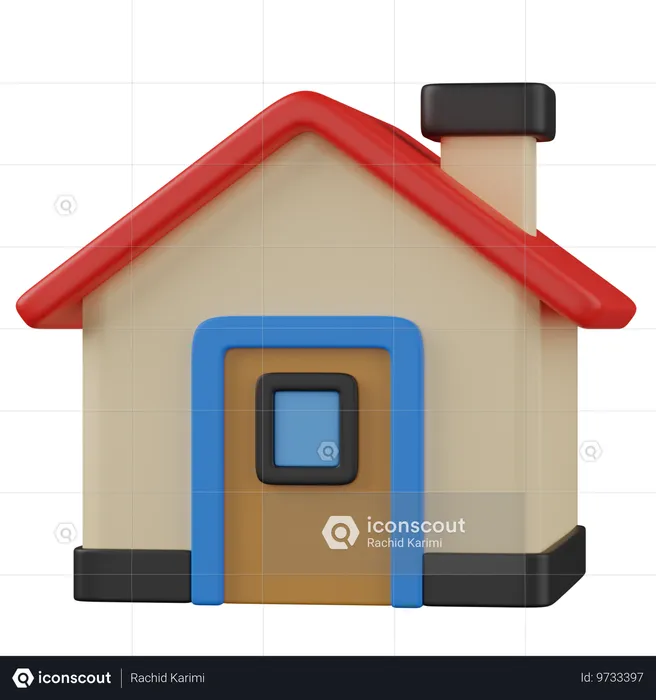 Home  3D Icon