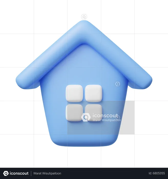 Home  3D Icon