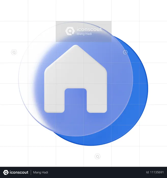 Home  3D Icon