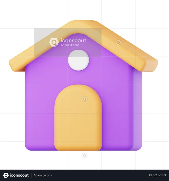 Home  3D Icon