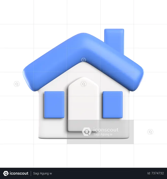 Home  3D Icon