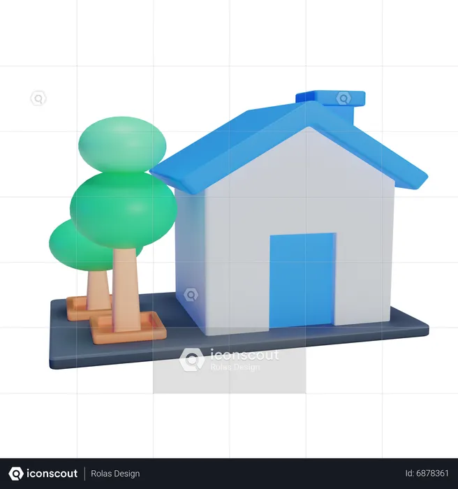 Home  3D Icon