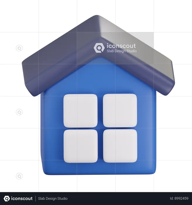 Home  3D Icon