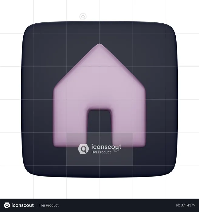 Home  3D Icon