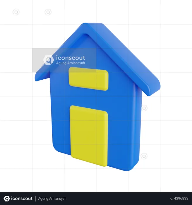 Home  3D Icon