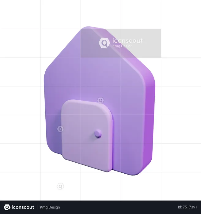 Home  3D Icon