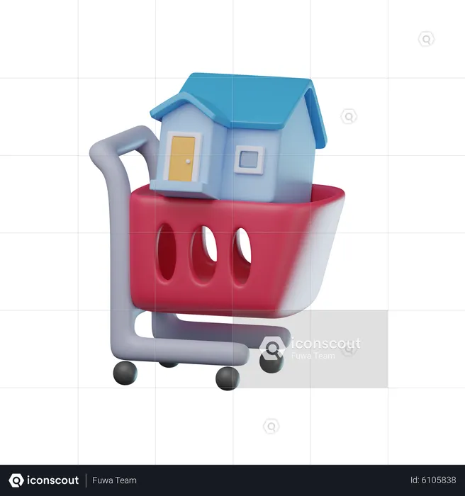 Home Buying  3D Icon