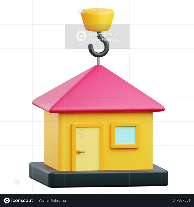 Home Construction  3D Icon