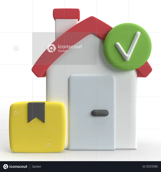 Home Delivery  3D Icon