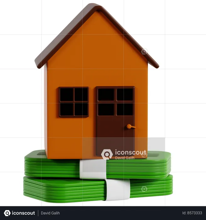 Home Equity Assets  3D Icon