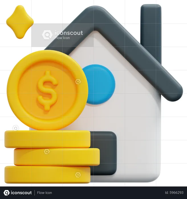 Home Loan  3D Icon