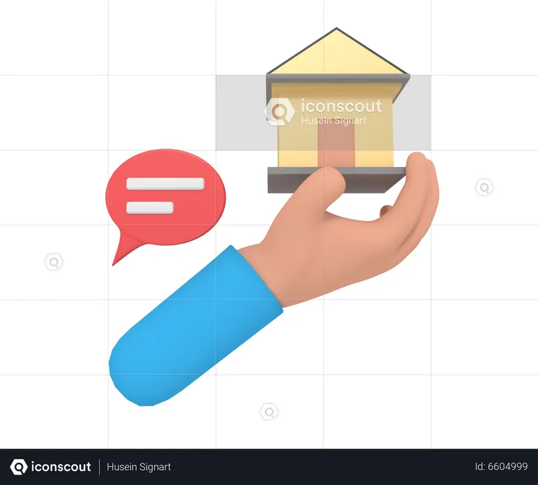 Home loan  3D Icon