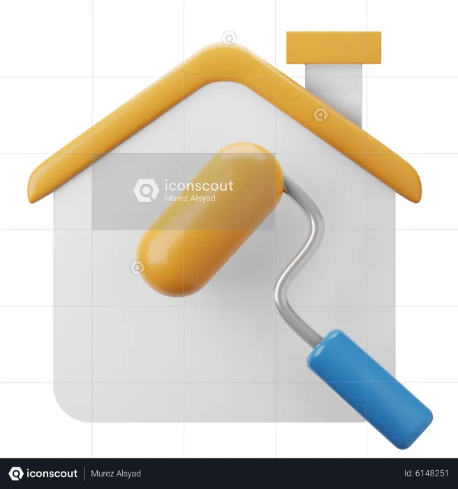 Home Renovation  3D Icon