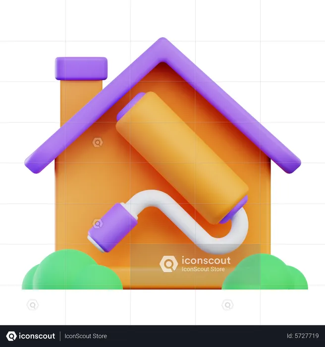 Home Renovation  3D Icon
