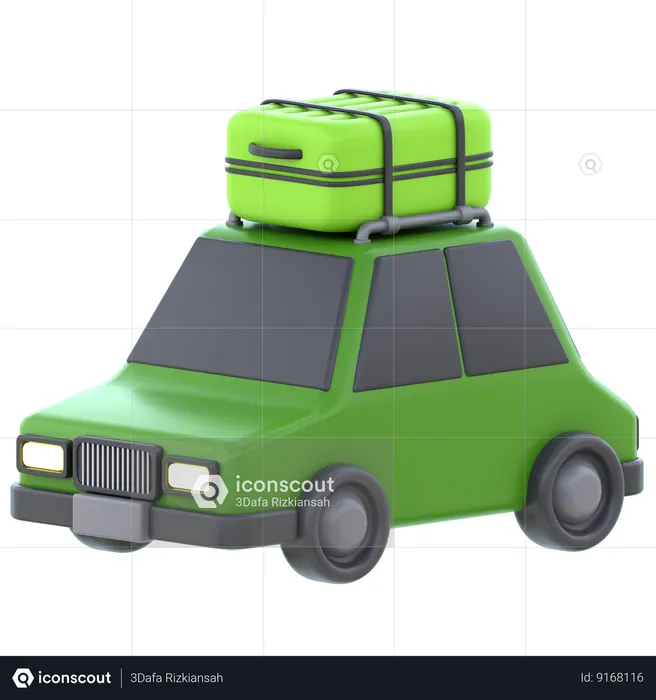 Homecoming Car  3D Icon