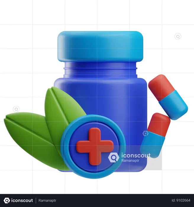 Homeopatía  3D Icon