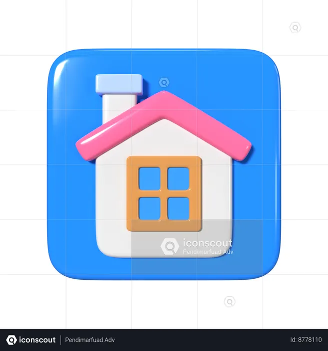 Homepage  3D Icon