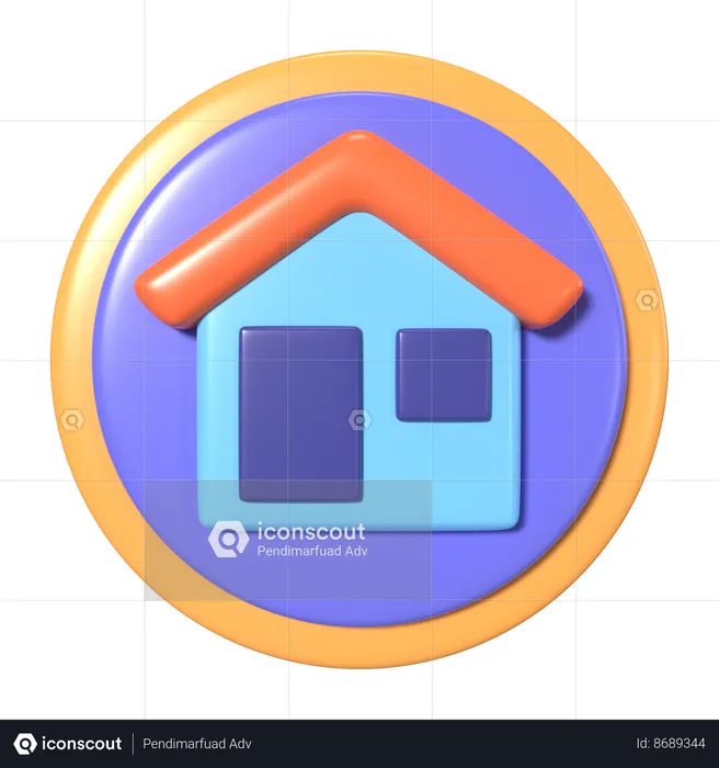 Homepage  3D Icon