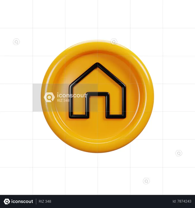 Homepage  3D Icon