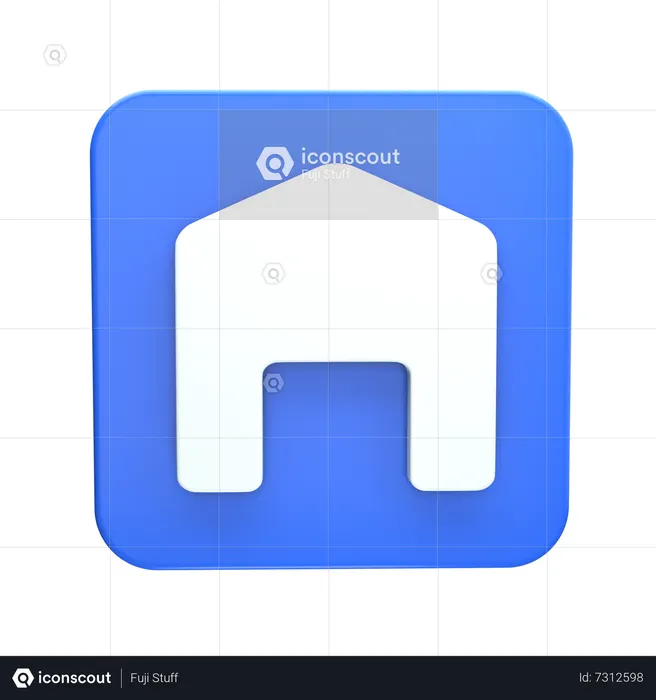 Homepage  3D Icon