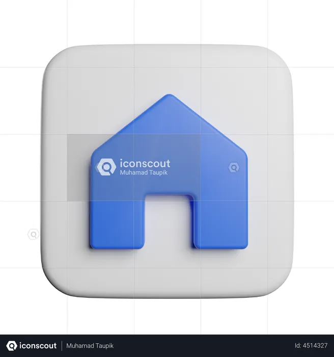 Homepage  3D Icon