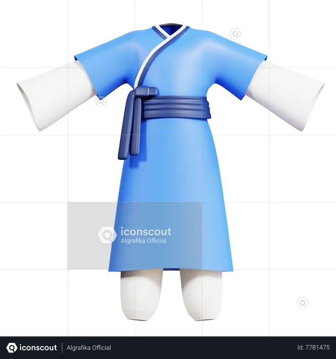 Homme hanbok  3D Icon