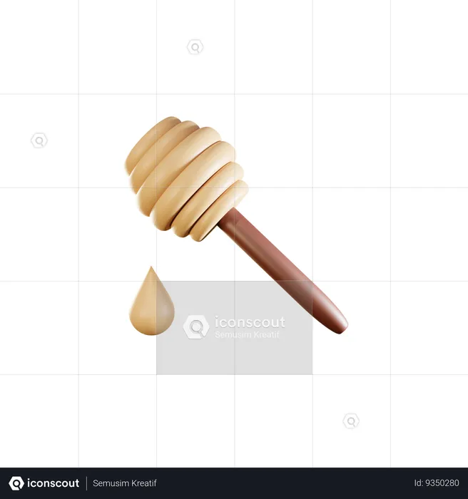 Honey  3D Icon