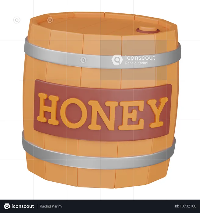 HONEY BARREL  3D Icon