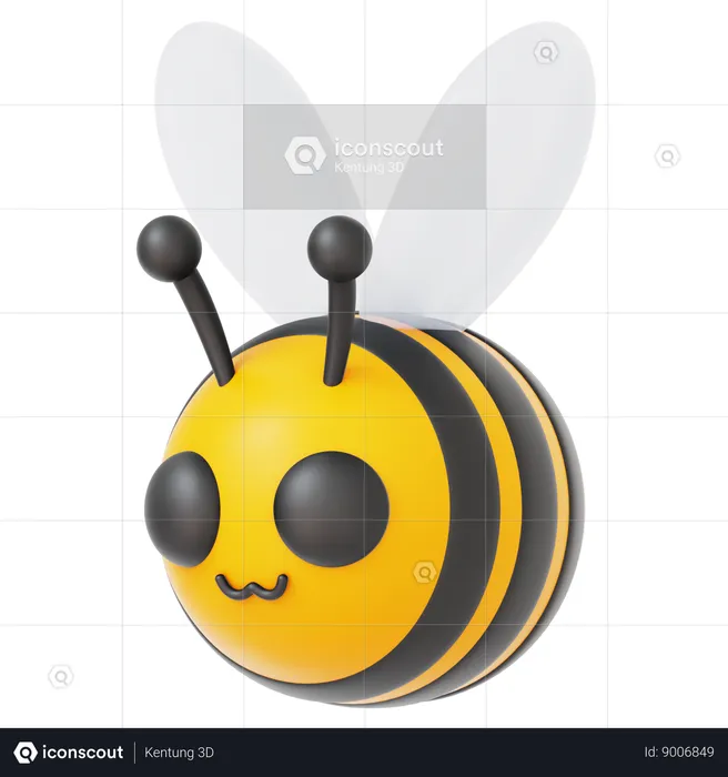 Honey Bee  3D Icon