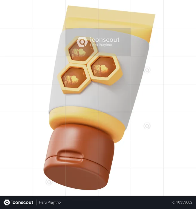 Honey Cream  3D Icon