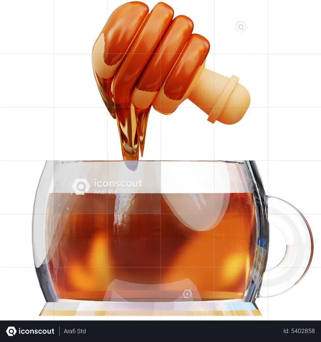 Honey Cup  3D Icon
