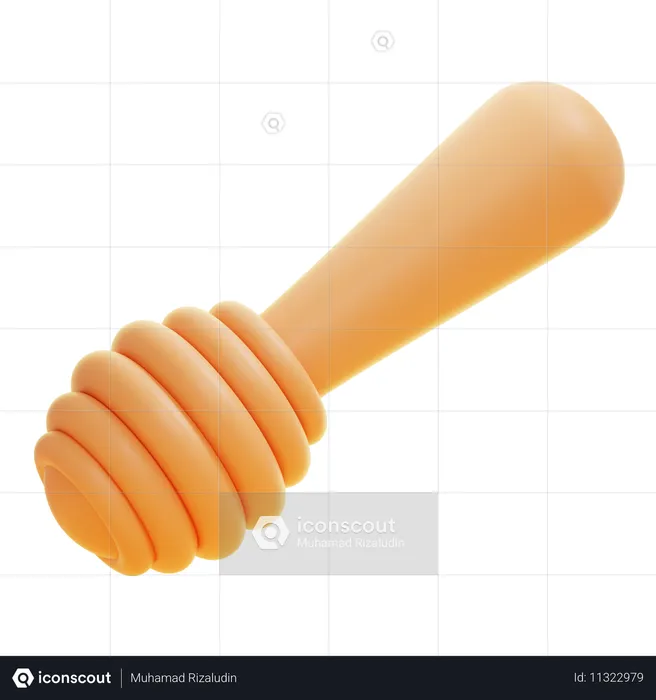 HONEY DIPPER  3D Icon