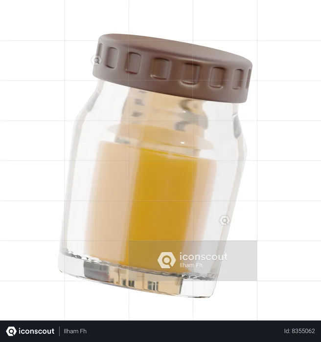 Honey jar  3D Icon