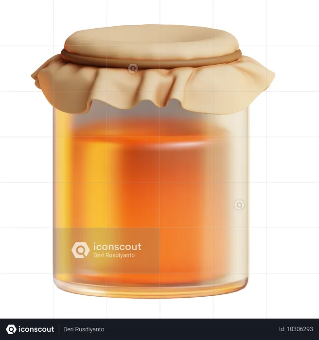 Honey jar  3D Icon