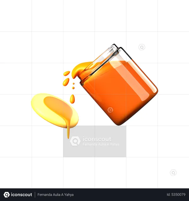 Honey Jar  3D Icon